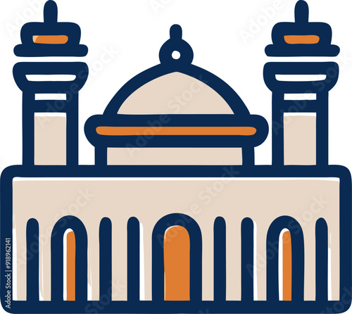 morocco, icon offset fill