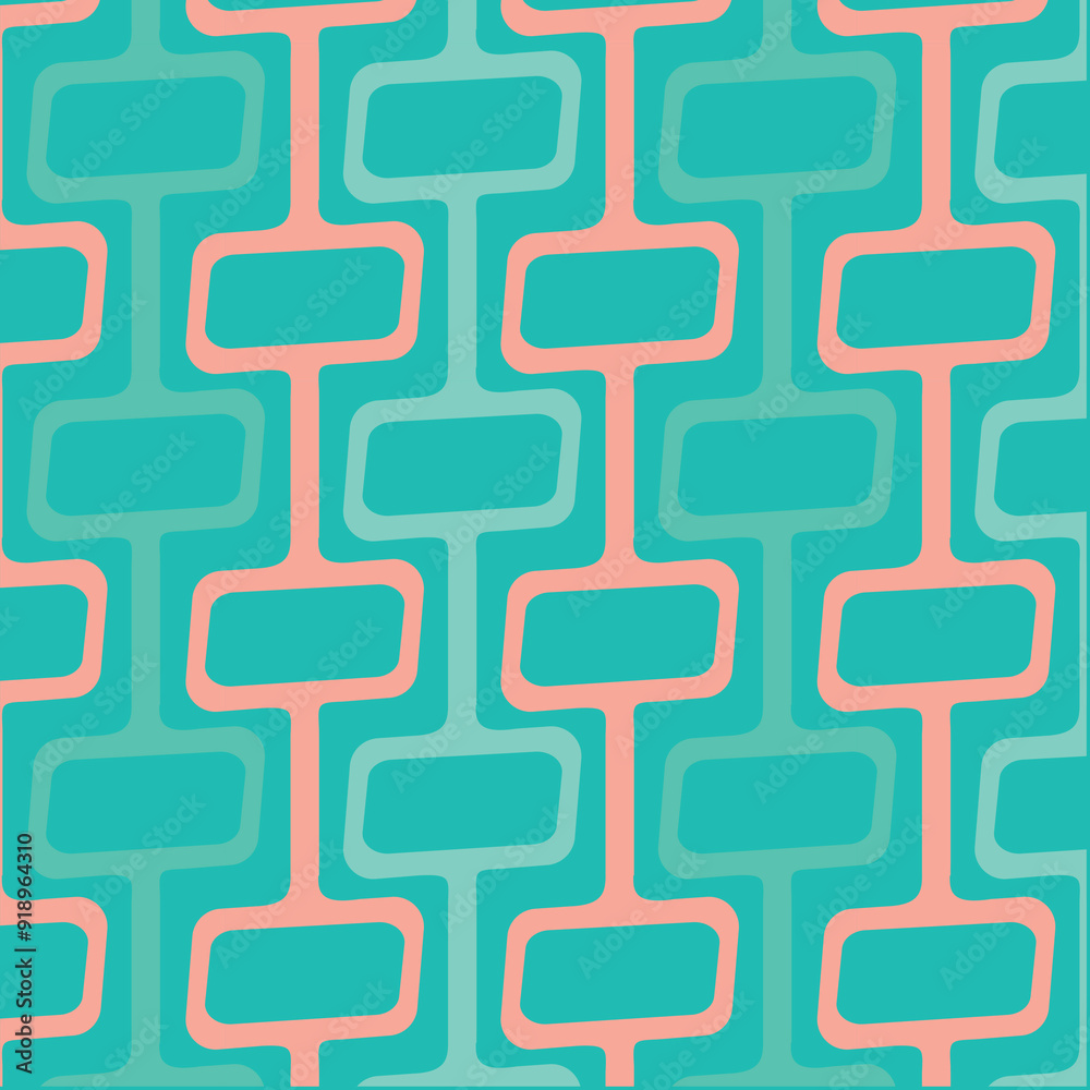 1950 mid century modern pattern, 50s Mid Century Modern Pattern, vector seamless pattern 1950 mid century modern pattern, 50s Mid Century Modern Pattern, vector seamless pattern