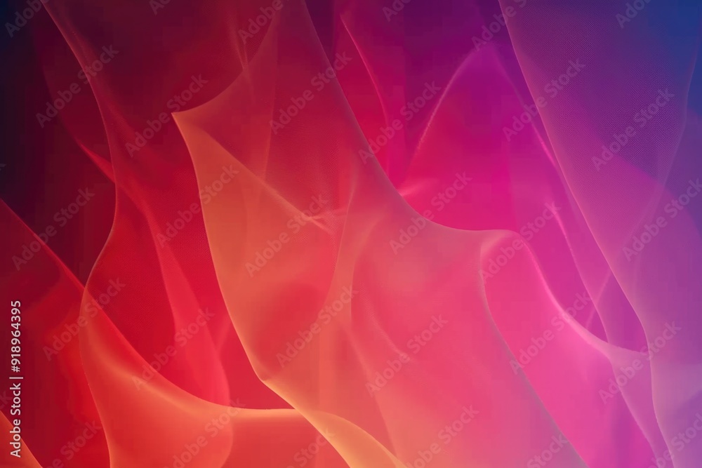 Obraz premium A close-up view of a bright red and pink background