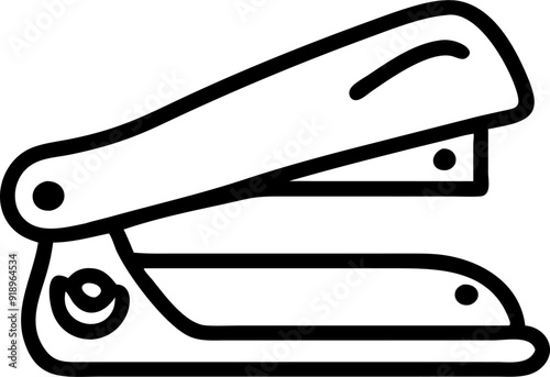 stapler, icon outline