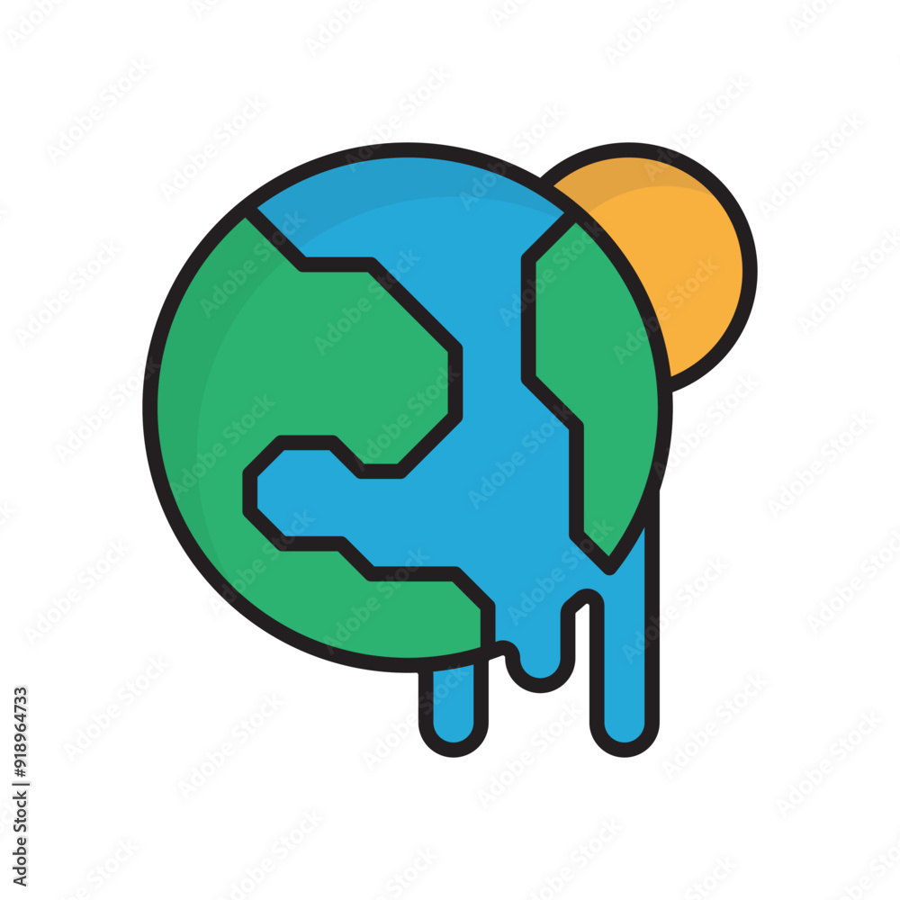Climate Change Illustration Climate Change Illustration