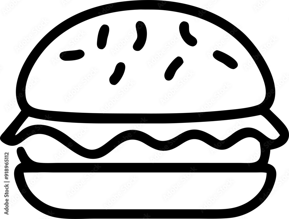 burger, icon outline burger, icon outline