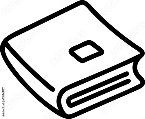 book icon, icon outline