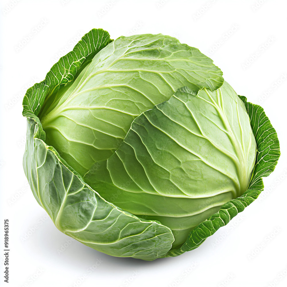 Obraz premium cabbage isolated on white background
