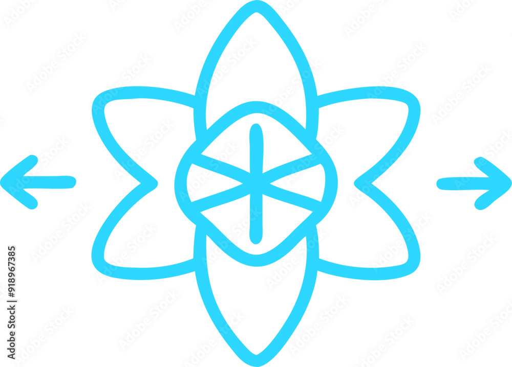 flower of life sacred geometry, icon outline flower of life sacred geometry, icon outline
