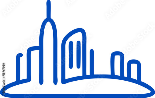 megapolis, icon outline