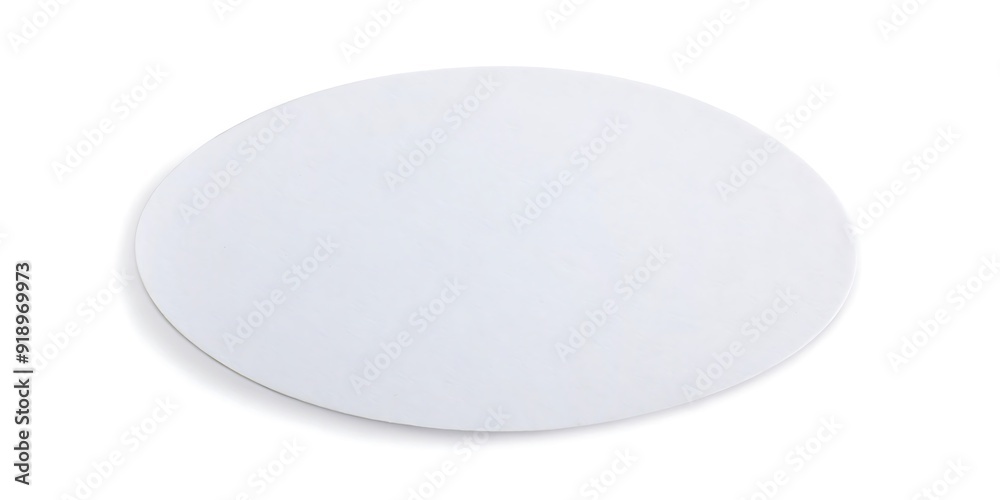 Round White circle isolated on white background Round White circle isolated on white background
