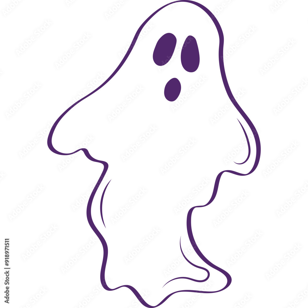 Halloween Ghost Doodle Halloween Ghost Doodle