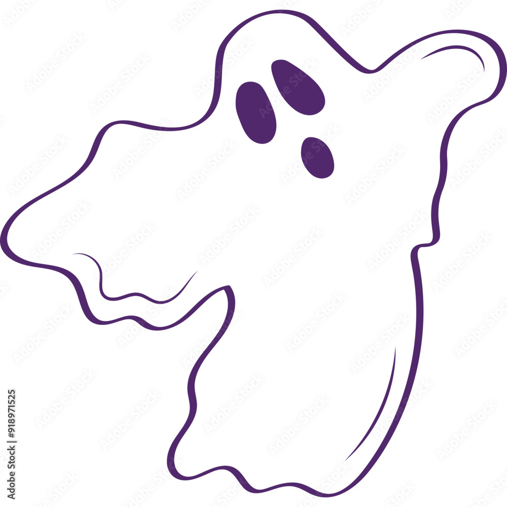 Halloween Ghost Doodle Halloween Ghost Doodle