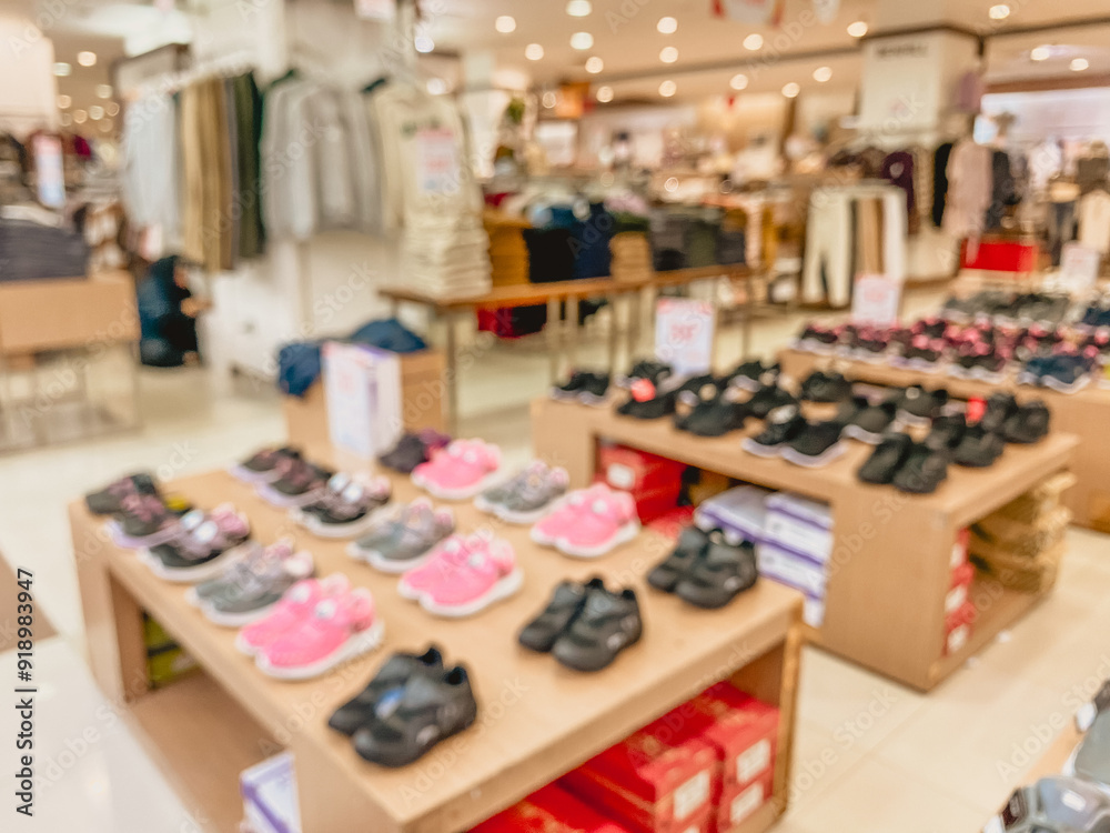 Abstract blurred photo of shopping zone background. Abstract blurred photo of shopping zone background.