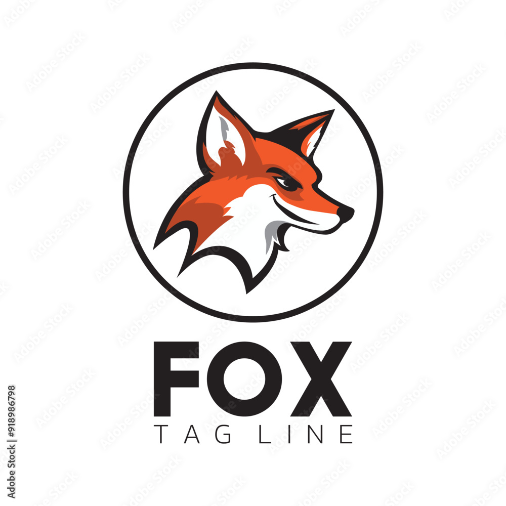Fox logo design. Orange abstract and luxury icon. Classic round dog monogram for company. Icon, sign, branding, symbolic vector illustration isolated on white background. Fox logo design. Orange abstract and luxury icon. Classic round dog monogram for company. Icon, sign, branding, symbolic vector illustration isolated on white background.