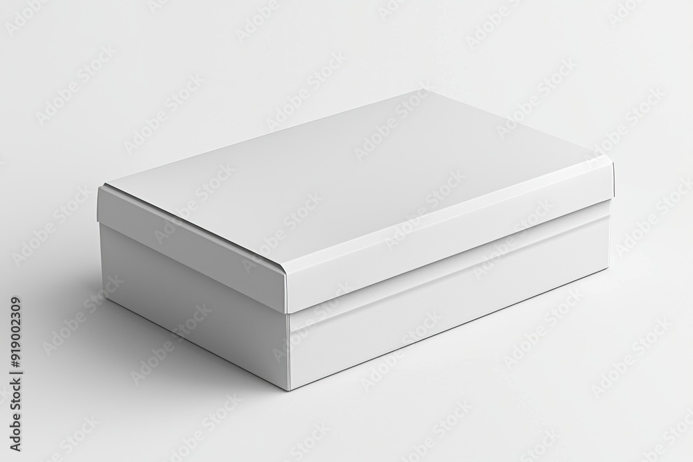 Paper Box Mockup A4 on isolated background created with Generative AI Paper Box Mockup A4 on isolated background created with Generative AI
