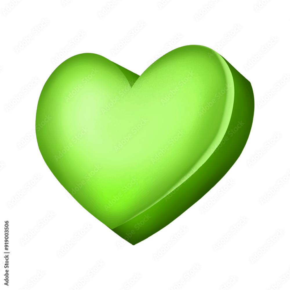 Hand drawn style heart illustration isolated on the white Hand drawn style heart illustration isolated on the white