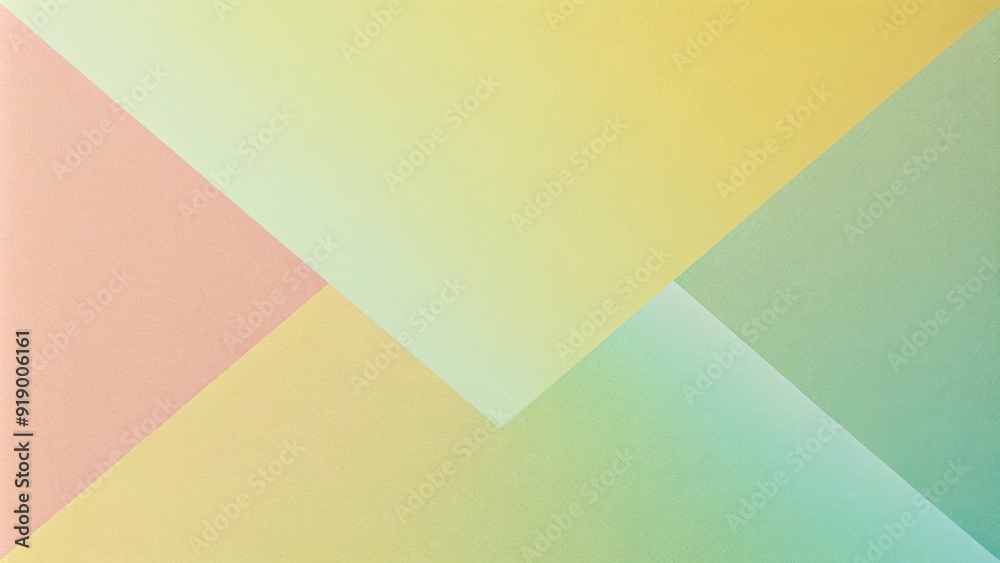 Pastel Geometric Background on grainy gradient colorful with copy space for any design Pastel Geometric Background on grainy gradient colorful with copy space for any design