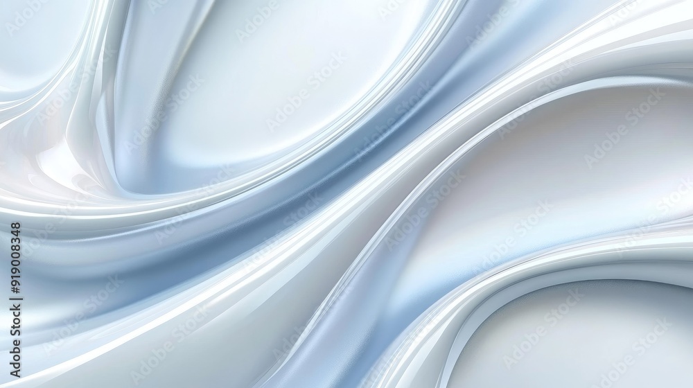 Abstract Background with Serene Smooth Lines Abstract Background with Serene Smooth Lines