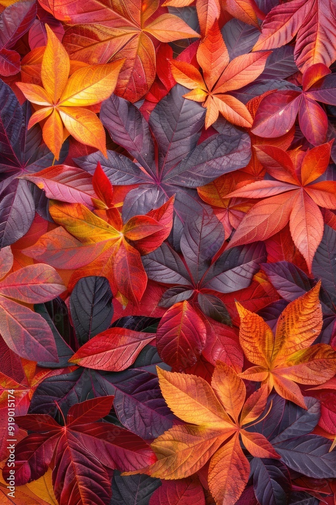 A close-up view of a bundle of leaves with intricate details