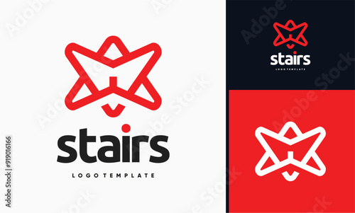  star vector 6 sided logo idea