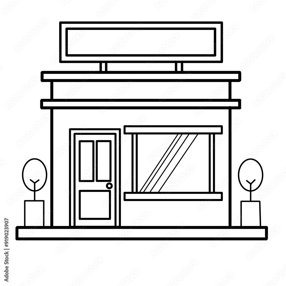 Mini shop sketch