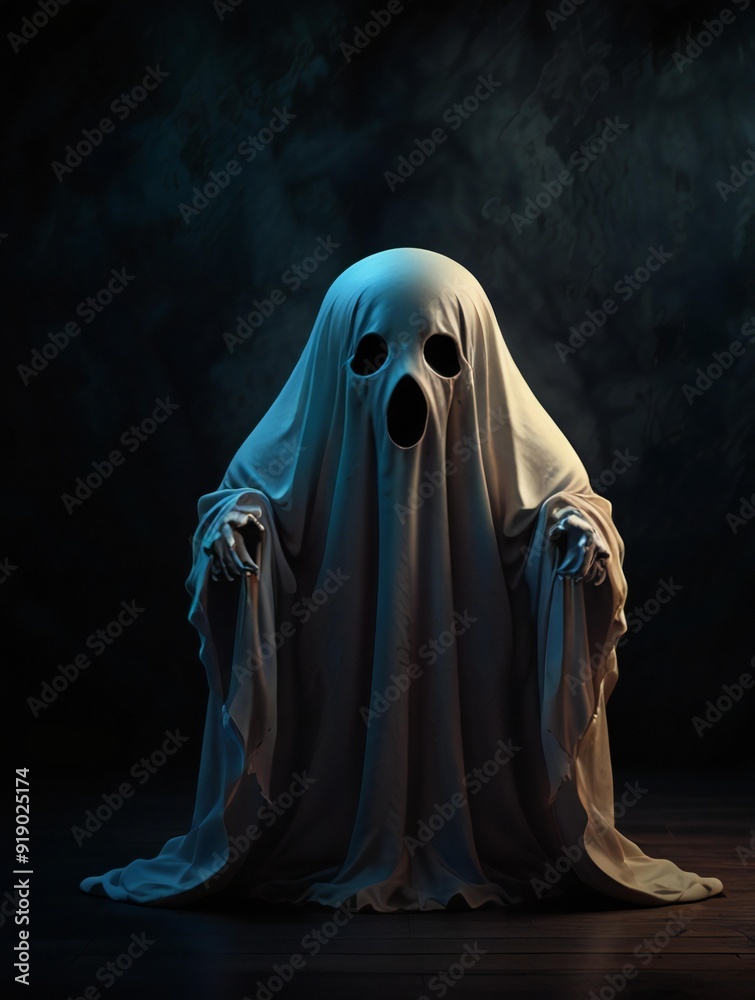 scary halloween ghost