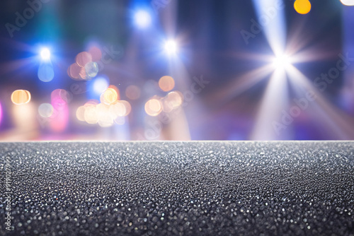 Glittery Surface Texture with Bokeh Lights for Product Background: High-Quality Sparkling Design Resource for Luxury and Event-Themed Displays