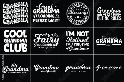 Grandma Svg Design Bundle
