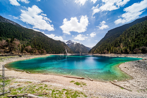 Long Lake, aka Chang Hai, in Jiuzhai Valley National Park, China