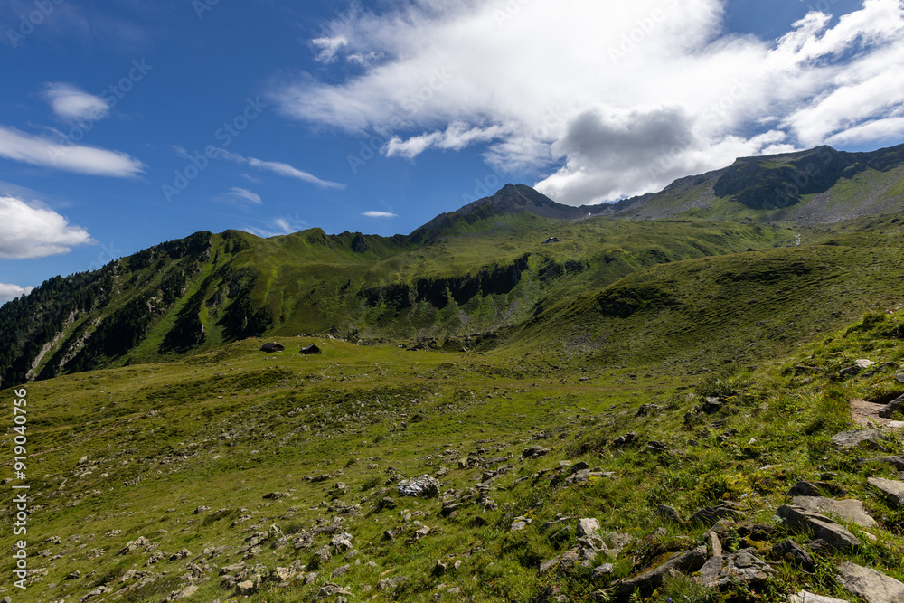 Bergpanorama auf dem Ahorn in den Zillertaler Alpen Bergpanorama auf dem Ahorn in den Zillertaler Alpen