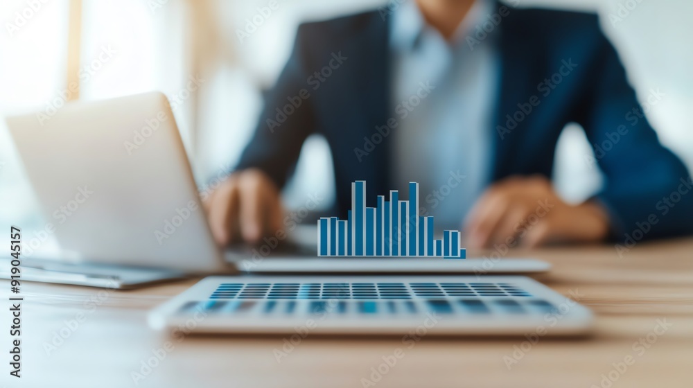 Diverse team of analysts evaluating recession policies using digital tools, representing economic planning, professional policy response Diverse team of analysts evaluating recession policies using digital tools, representing economic planning, professional policy response