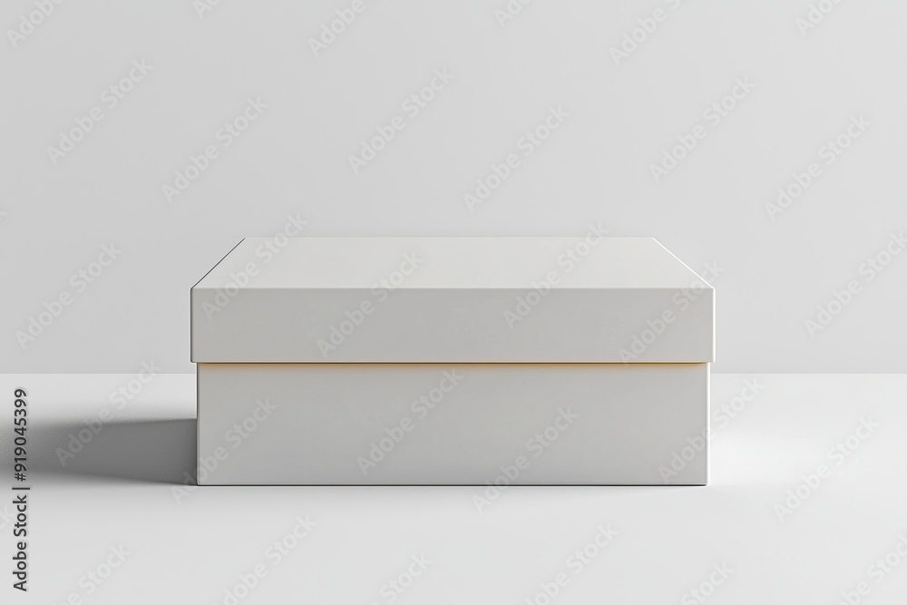 Paper Box Mockup A4 on isolated background created with Generative AI Paper Box Mockup A4 on isolated background created with Generative AI