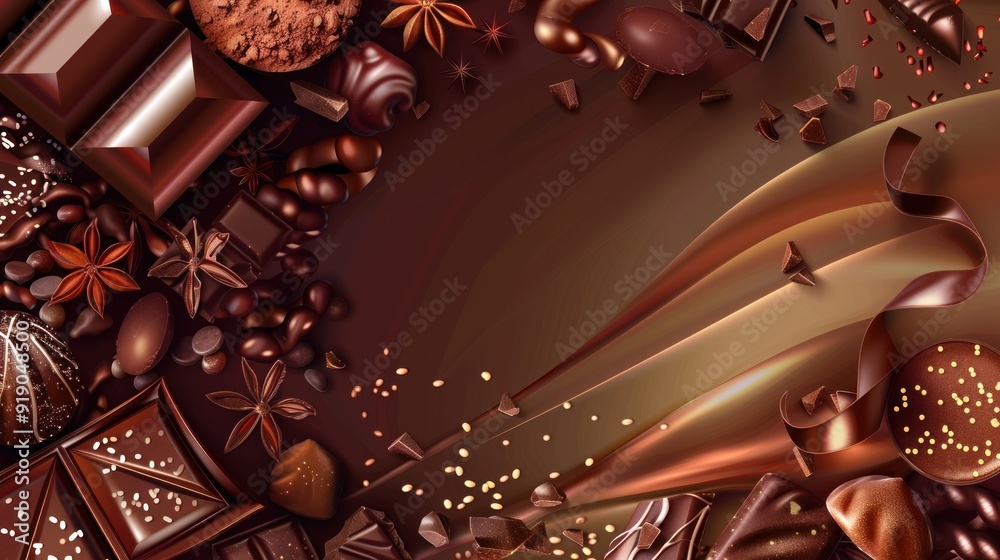 Chocolate Delights: A Symphony of Dark and Milky Treats Chocolate Delights: A Symphony of Dark and Milky Treats