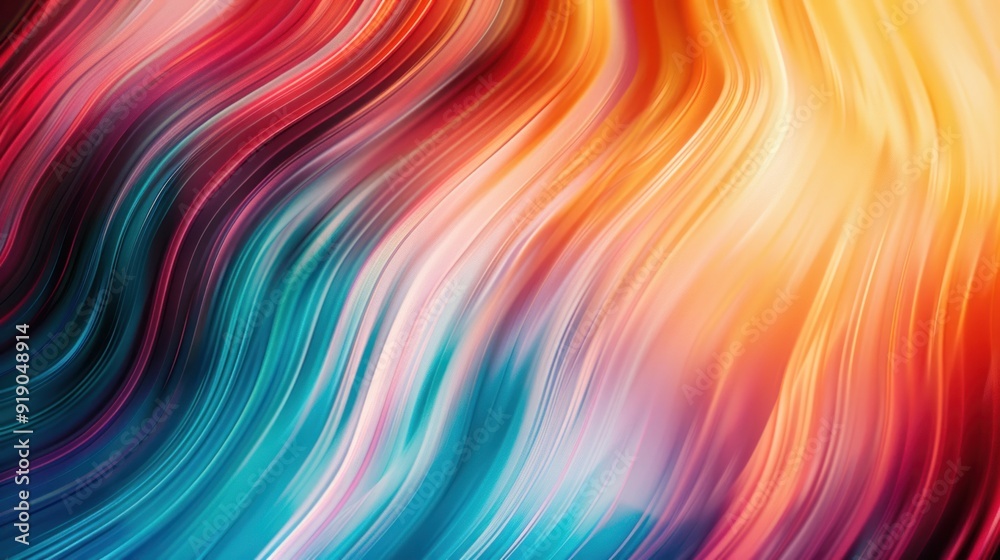 Abstract Swirls of Vibrant Colors Abstract Swirls of Vibrant Colors