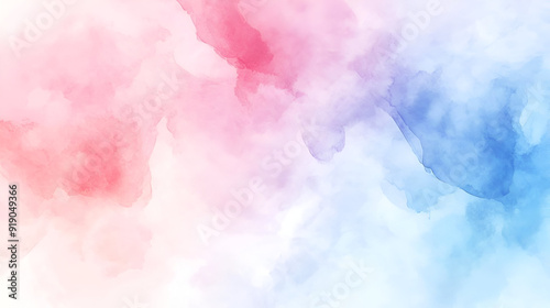 Soft Pastel Watercolor Abstract Background