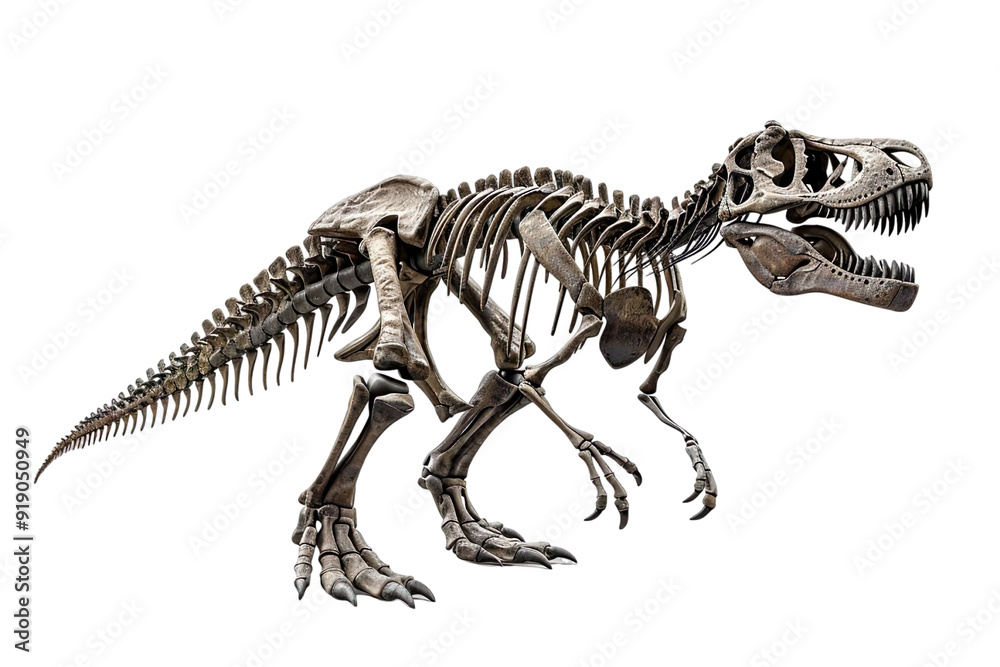 3d render of Giganotosaurus skeleton Isolated on transparent background. 3d render of Giganotosaurus skeleton Isolated on transparent background.