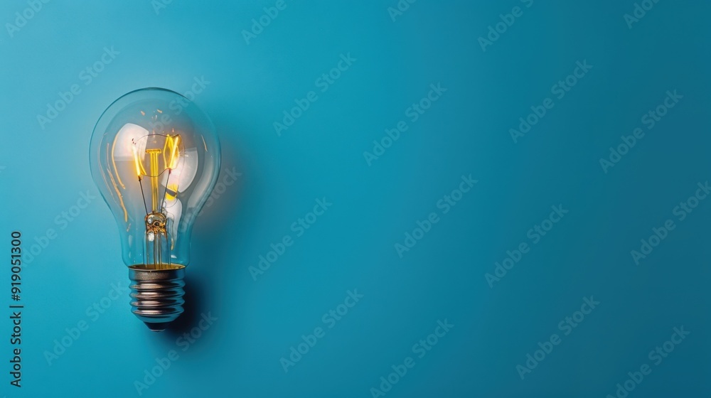 Concept idea. Business and light bulb, creative ideas and thinking in business Concept idea. Business and light bulb, creative ideas and thinking in business