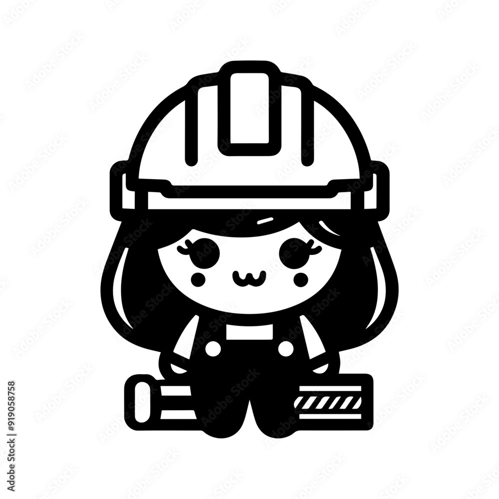 Construction worker avatar icon Construction worker avatar icon