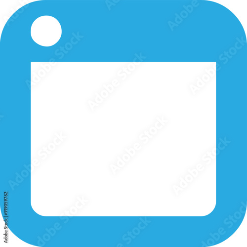 all window icon design logo