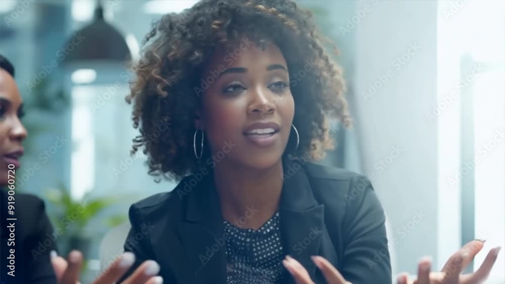 custom made wallpaper toronto digitalConfident female leader discussing growth strategies with her team, driving successful business expansion.