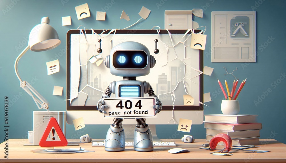 404 broken page error for website pages illustration 404 broken page error for website pages illustration