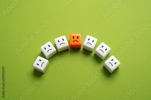 Demoralization of society. Disbandment of the team. Departure of group members. Socially toxic. photo