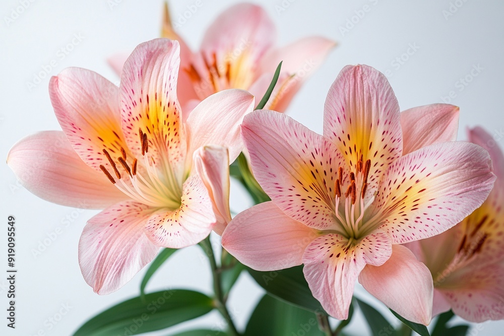 Many different coloring flowers in the summer isolated on white background Many different coloring flowers in the summer isolated on white background