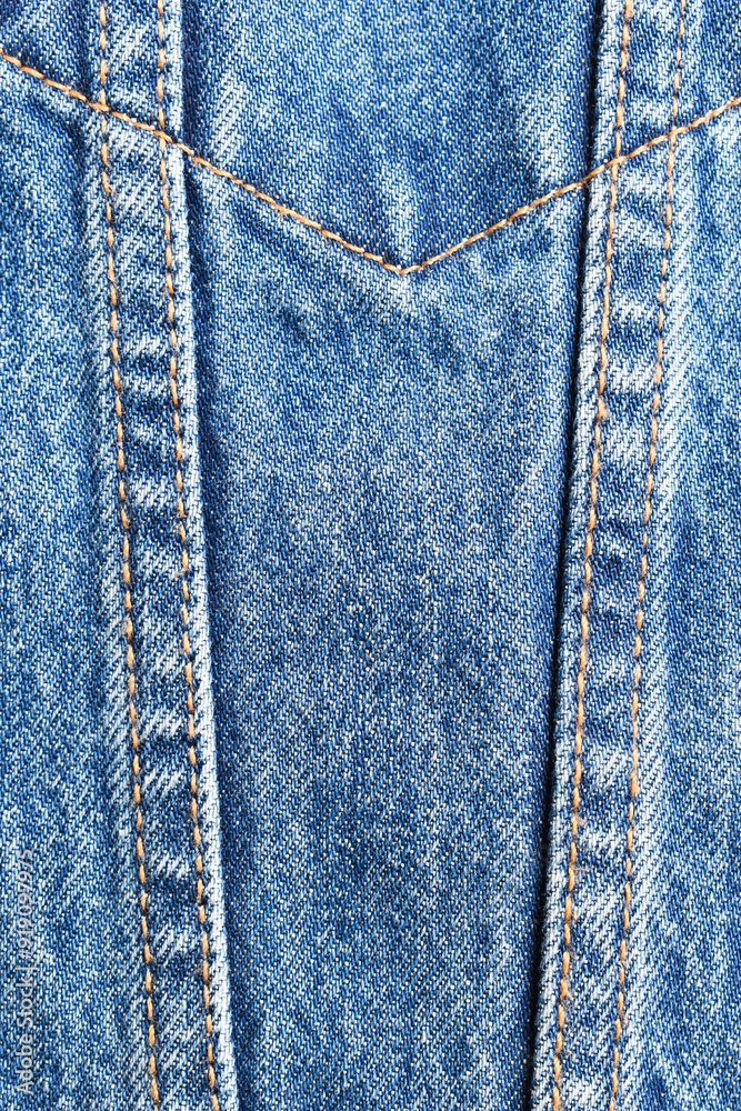 seam of blue denim texture background, jean fashion style seam of blue denim texture background, jean fashion style