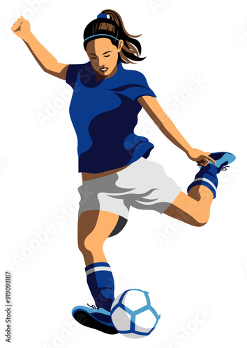 女子サッカー選手