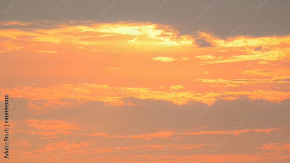 beautiful golden sky and sunlight in the morning beautiful golden sky and sunlight in the morning