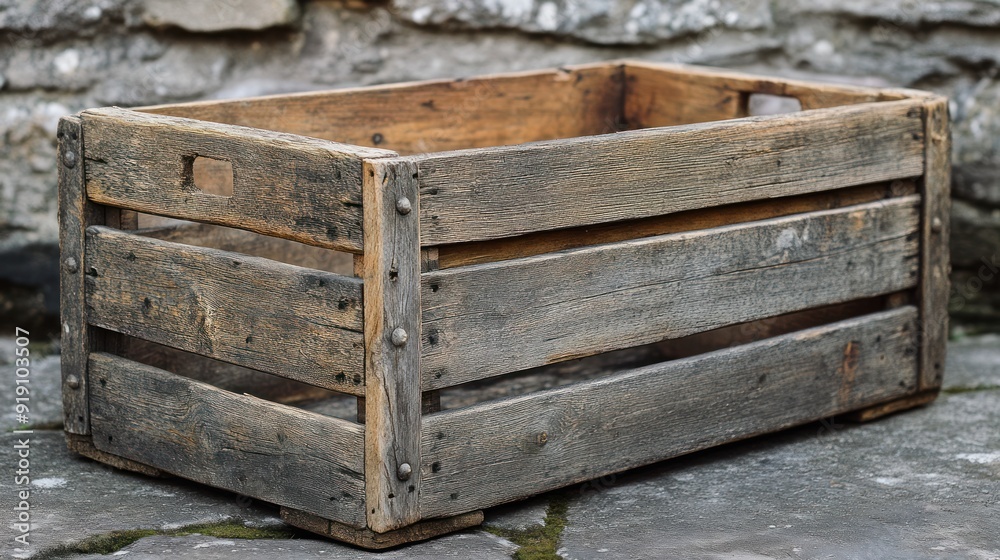 Old Wooden Crate Old Wooden Crate