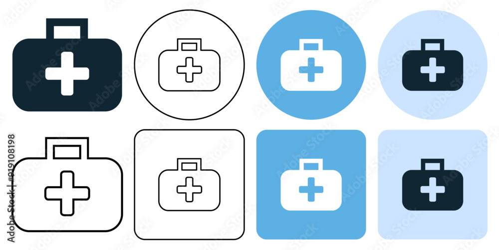 first aid, medical kit, briefcase medic icon symbol ui and ux design, glyphs and stroke line icon first aid, medical kit, briefcase medic icon symbol ui and ux design, glyphs and stroke line icon