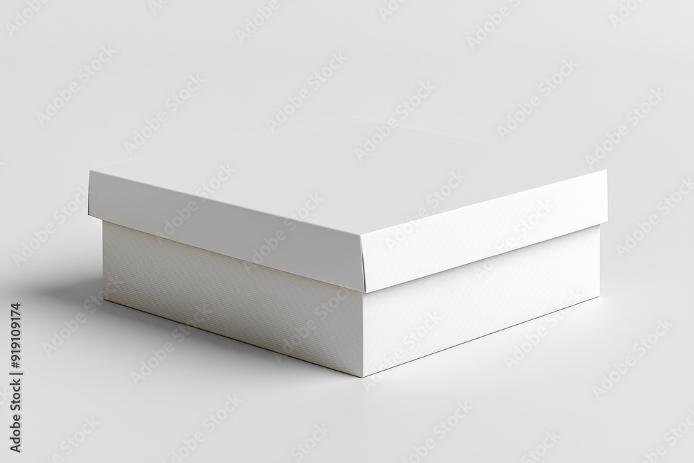 Paper Box Mockup A4 on isolated background created with Generative AI Paper Box Mockup A4 on isolated background created with Generative AI