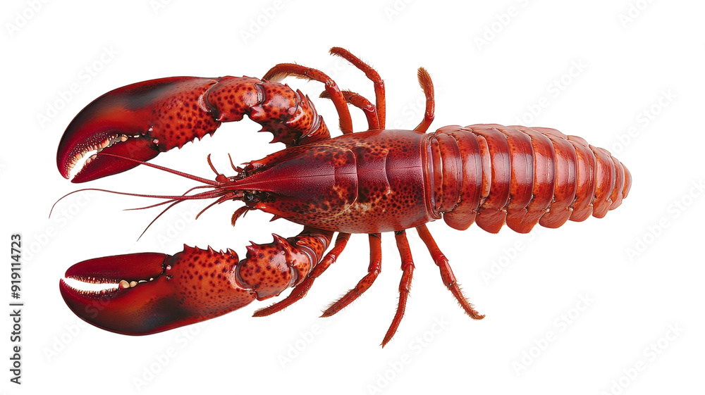 lobster isolated on white background