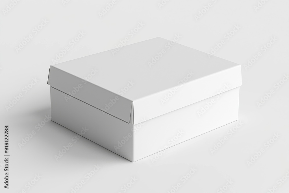 Paper Box Mockup A4 on isolated background created with Generative AI Paper Box Mockup A4 on isolated background created with Generative AI