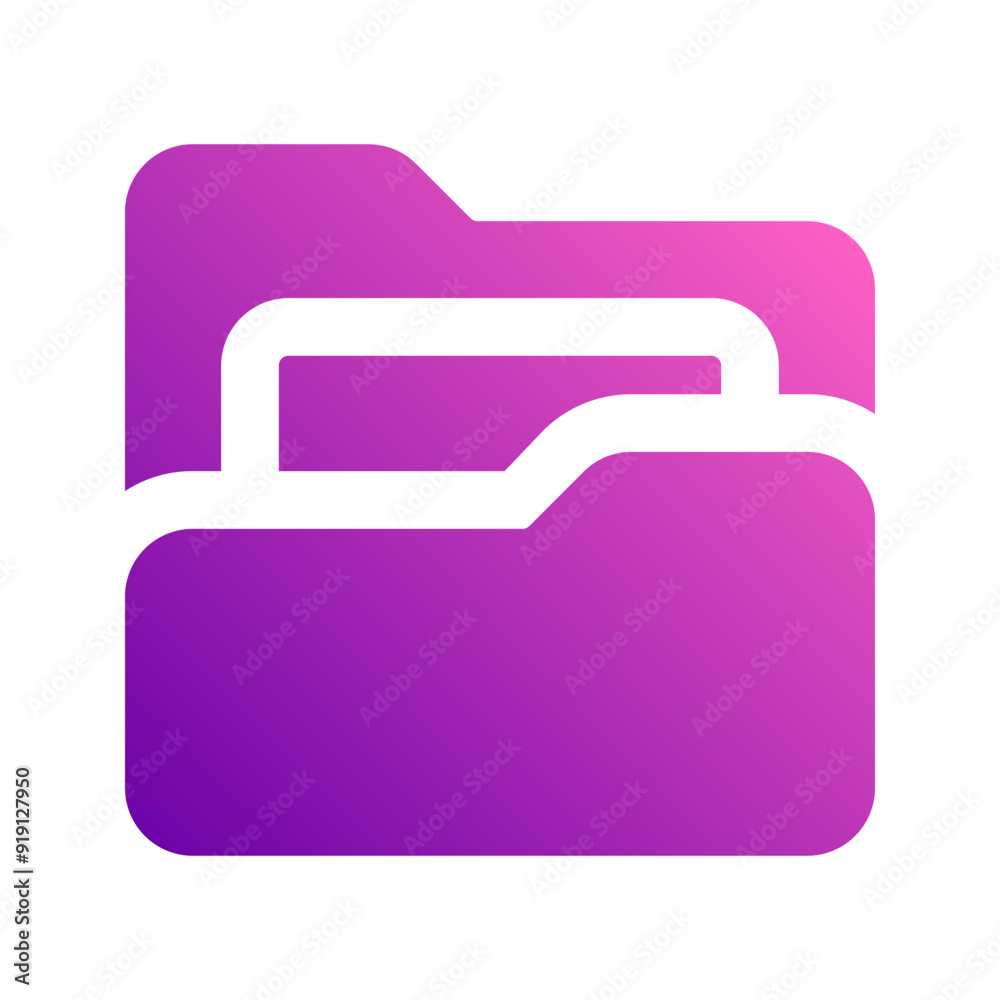 folder gradient icon