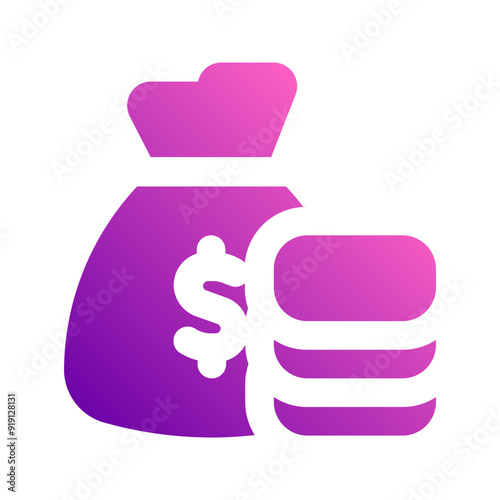 wealth gradient icon